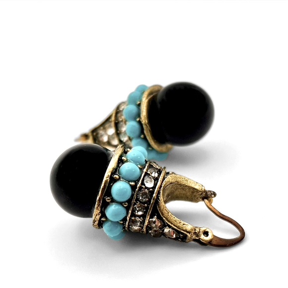 Beautiful pair of Zara resin drop earrings - Picture 2 of 5